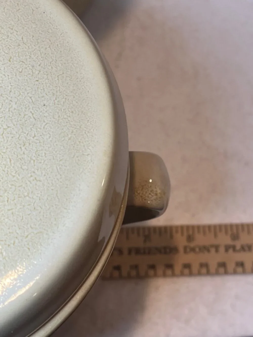 Over And Back Stoneware Large & Small Lidded Canisters Beige Set Of 2 Kitchen St